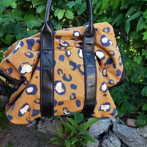 Phillip Lim for Target XXO Leopard Drawstring Bag